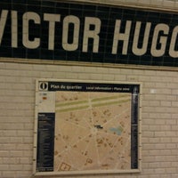 Photo taken at Métro Victor Hugo [2] by Jelena K. on 9/29/2012