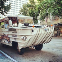Photo taken at Ride the Ducks - Westlake Center Stop by Johannes E. on 9/25/2012