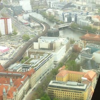 Photo taken at Berlin TV Tower by Duygu K. on 4/25/2013