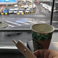 Photo taken at Smoking Area KLM Lounge by Erol I. on 1/1/2019