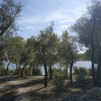 Photo taken at Озеро Кирилівське by Ievgen B. on 10/13/2019