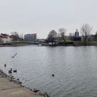 Photo taken at Набережная реки Свислочь by Maria V. on 3/18/2024