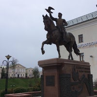 Photo taken at Памятник Альгерду by Maria V. on 5/11/2017