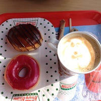 Photo taken at Krispy Kreme by Bengisu B. on 9/8/2014