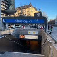 Photo taken at U Adenauerplatz by Andreas H. on 12/26/2021