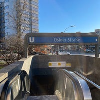 Photo taken at U Osloer Straße by Andreas H. on 12/25/2021