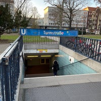 Photo taken at U Turmstraße by Andreas H. on 12/22/2021