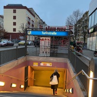 Photo taken at U Turmstraße by Andreas H. on 12/17/2021