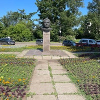 Photo taken at Памятник Ю.А. Гагарину by Алексей О. on 7/6/2021