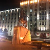 Photo taken at Памятник кубанскому казачеству by Юрий С. on 1/16/2019