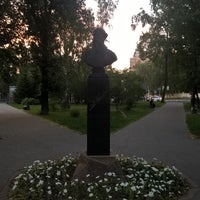 Photo taken at Памятник Льву Толстому by Юрий С. on 7/2/2016