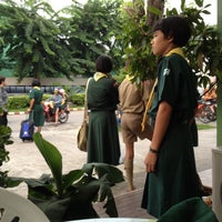 Photo taken at Chang Akart Amrung School by Bisous B. on 9/30/2012