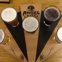 Photo taken at Angel City Brewery by harrison p. on 4/14/2013