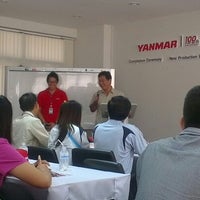 Photo taken at Yanmar SP Co.,LTD. การนิคมอุตสาหกรรมลาดกระบัง by Koon G. on 9/21/2012