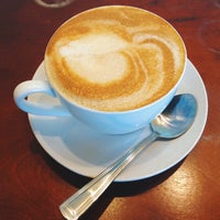 Photo taken at Smiling Goat Coffeehouse ~ Café - Bishops Landing by Drake S. on 11/9/2014