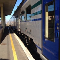 Photo taken at Stazione Maccarese - Fregene by Giulia N. on 2/7/2014