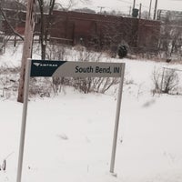 Photo taken at Amtrak - South Bend Station (SOB) by Gary F. on 1/12/2015