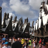 Photo taken at Harry Potter and the Forbidden Journey / Hogwarts Castle by Elena Y. on 7/31/2013