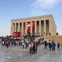 Photo taken at Anıtkabir by Gokce G. on 11/11/2017