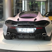 Photo taken at McLaren London by Craig V. on 4/4/2017