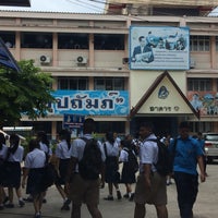 Photo taken at Bangmod Wittaya School by Thanachai T. on 7/9/2015