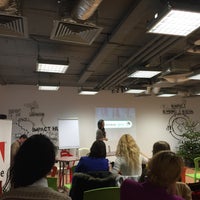 Photo taken at Impact Hub Bucharest by Andrada I. on 12/9/2015