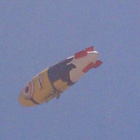 Photo taken at Despicable Me Blimp by Heather K. on 6/17/2013
