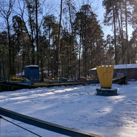 Photo taken at Веселі горки by Євгеній Щ. on 1/19/2019