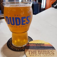 Photo taken at The Dudes&amp;#39; Brewing Company (Valencia, CA) by Robert W. on 6/18/2019