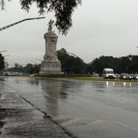 Photo taken at Monumento de los Españoles by Clarissa S. on 5/8/2018