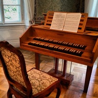 Photo taken at Bertramka (Museum of W. A. Mozart &amp;amp; the Dušeks) by Lo L. on 10/10/2013