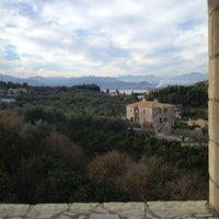 Photo taken at Klymeni Traditional Homes by Christos V. on 12/26/2012