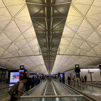 Photo taken at Hong Kong International Airport (HKG) by William K. on 11/15/2018