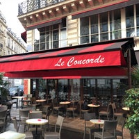 Photo taken at Restaurant Le Concorde by William K. on 4/4/2018