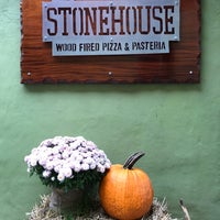 Photo taken at The Stonehouse Pizza &amp;amp; Pasteria by Marie Gooddayphoto W. on 10/14/2017