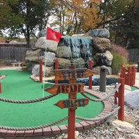 Photo taken at Castle Cove Mini Golf &amp;amp; Arcade by Angelina on 10/16/2016