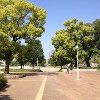 Photo taken at Ogimachi Park by Kazuya F. on 5/5/2013