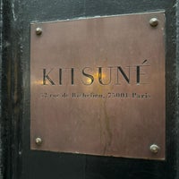 Photo taken at Maison Kitsuné by Jun Q. on 12/18/2023