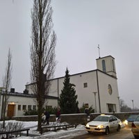Photo taken at Käpylän kirkko by Paul F. on 3/3/2017