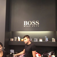 Photo taken at Hugo Boss by David J. on 8/3/2013