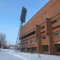 Photo taken at Spartak Stadium by Matthew on 2/25/2018