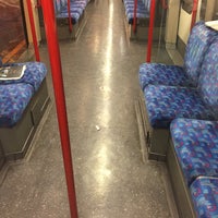 Photo taken at Central Line Train Ealing Broadway - Epping Forest by Lisa-Rhian E. on 11/14/2016