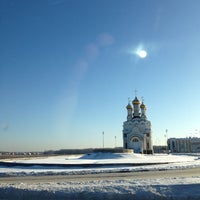 Photo taken at Храм Петра и Февронии by Яна Л. on 1/20/2014
