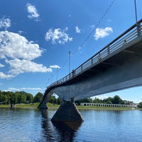 Photo taken at Кремлёвский мост by Ivan B. on 6/6/2021