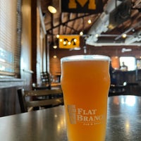 Photo taken at Flat Branch Pub &amp;amp; Brewing by Morgan I. on 9/16/2023