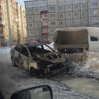 Photo taken at Парковки возле дома by Alex S. on 2/7/2014