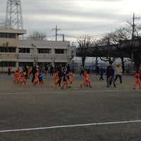 Photo taken at 世田谷区立喜多見小学校 by Hiroaki H. on 12/23/2012