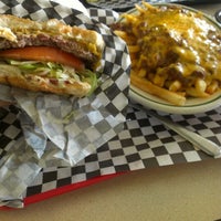 Photo taken at Athens Burgers by Kim A. on 1/19/2013