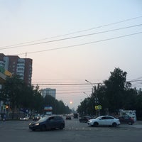 Photo taken at Остановка «Буревестник» by Евгения Щ. on 7/22/2016
