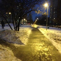 Photo taken at Бульвар Матроса Железняка by Tatiana R. on 3/1/2013